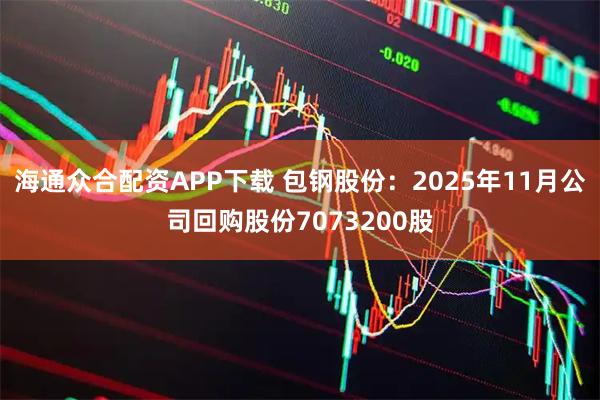 海通众合配资APP下载 包钢股份：2025年11月公司回购股份7073200股
