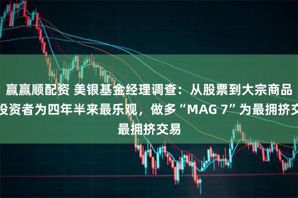 赢赢顺配资 美银基金经理调查:从股票到大宗商品,投资者为四年半来最乐观,做多“MAG 7”为最拥挤交易