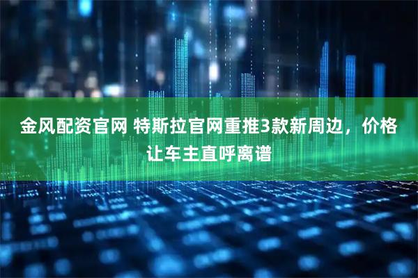 金风配资官网 特斯拉官网重推3款新周边，价格让车主直呼离谱